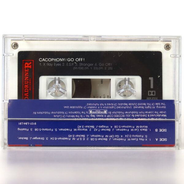 Cacophony - Go Off! Album Korean Cassette Tape Korea Marty Friedman Jason Becker