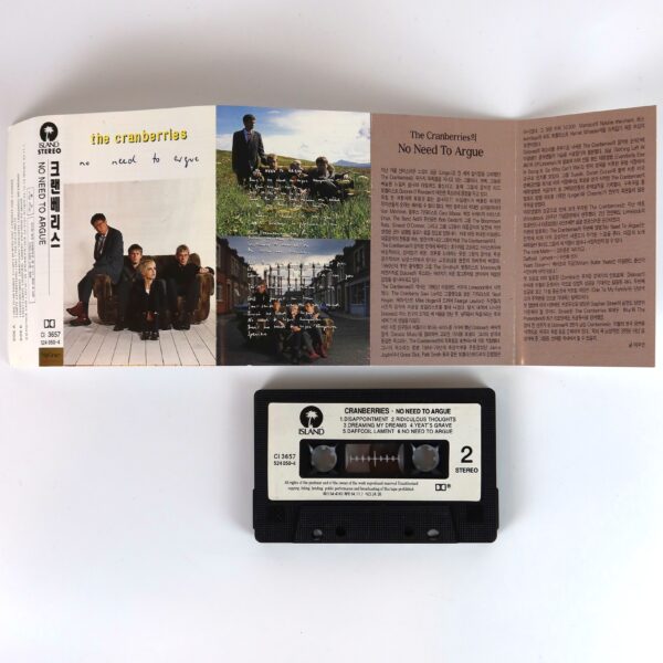 The Cranberries - No Need To Argue Album Korean Cassette Tape Korea