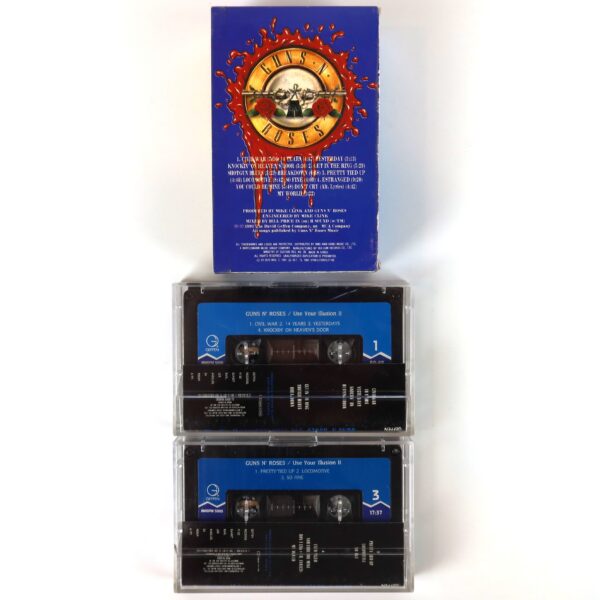 Guns N' Roses - Use Your Illusion II Album Korean Cassette Tape Korea