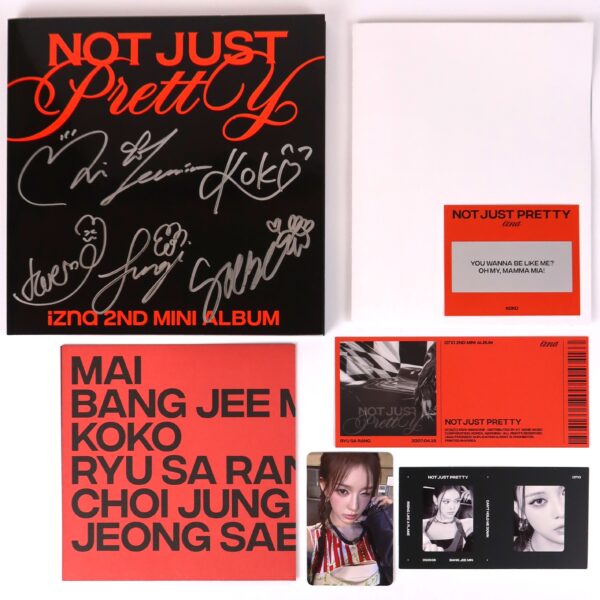 IMG_1003 Izna - Not Just Pretty 2nd Mini Album Signed Autographed CD Promo K-Pop 2025