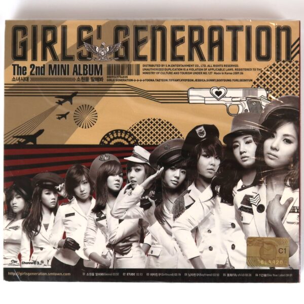 IMG_1098 Girls' Generation - Genie 2nd Mini Album Sealed CD K-Pop 2009