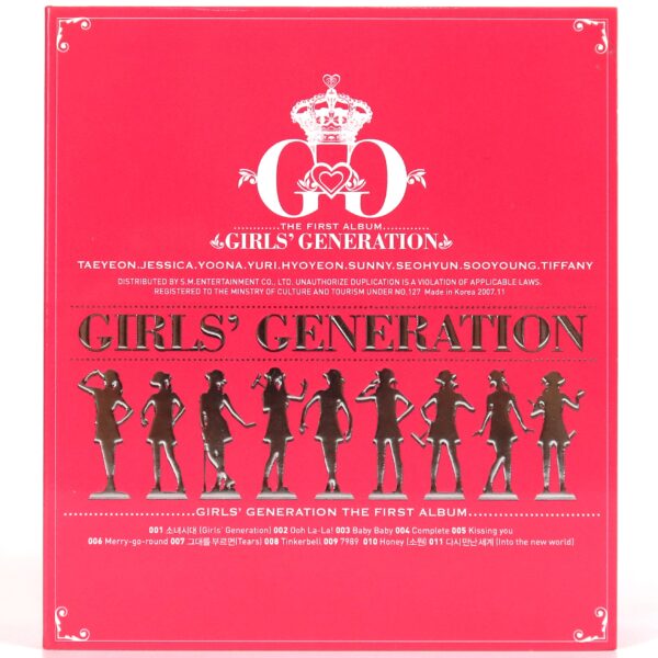 IMG_1101 Girls' Generation - The First Album CD K-Pop 2007