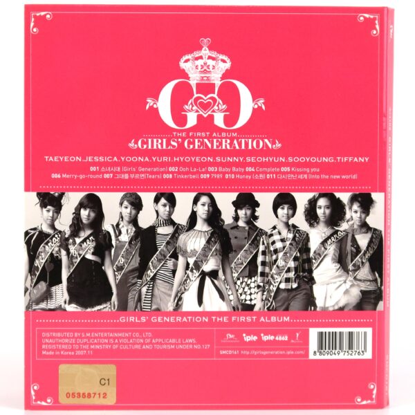 IMG_1103 Girls' Generation - The First Album CD K-Pop 2007