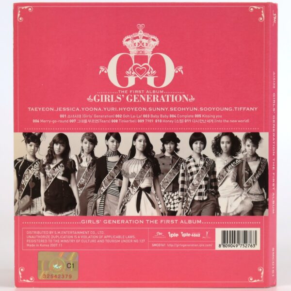 IMG_1108 Girls' Generation - The First Album CD K-Pop 2007 2