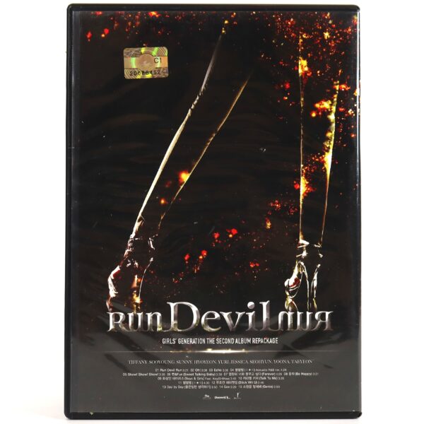 IMG_1177 Girls' Generation - Run Devil Run 2nd Album Repackage CD K-Pop 2010