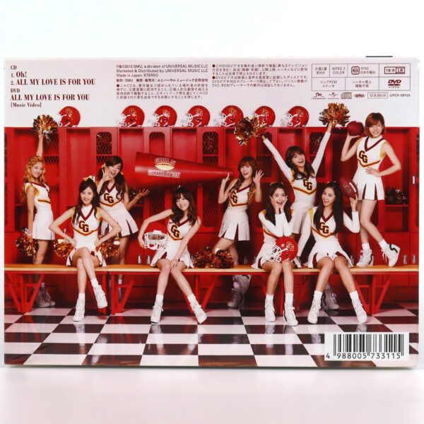 IMG_1194 Girls' Generation - Oh! Japanese Single CD + DVD Sealed K-Pop 2012 Japan