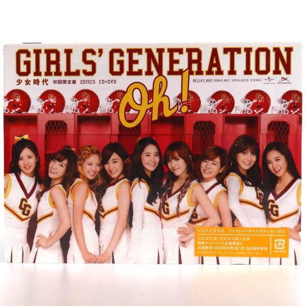 IMG_1195 Girls' Generation - Oh! Japanese Single CD + DVD Sealed K-Pop 2012 Japan