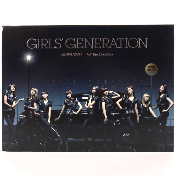 IMG_1207 Girls' Generation - Mr. Taxi / Run Devil Run Japanese CD + DVD Korean Pressing