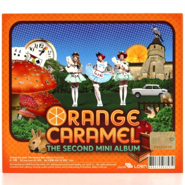 IMG_1236 Orange Caramel - The Second Mini Album Single Album Raina Doll CD K-Pop 2010