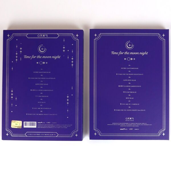 GFriend - Time For The Moon Night [Night Ver.] 6th Mini Album CD No PC 2018