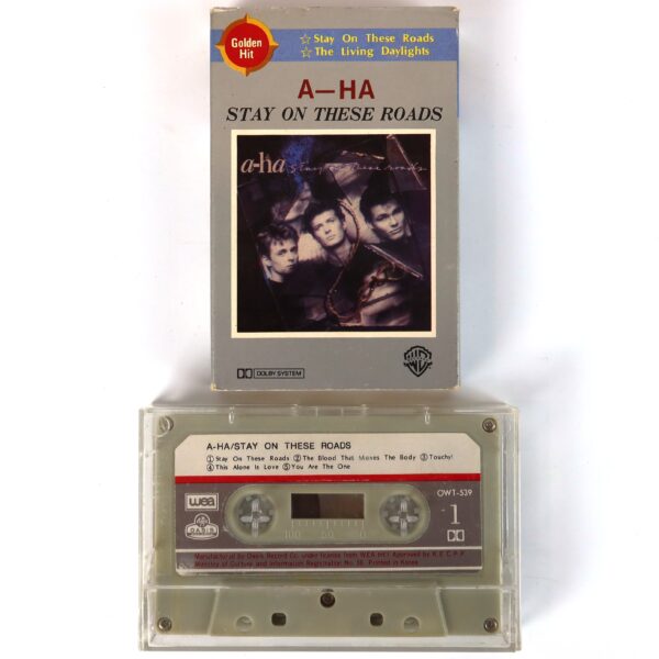 A-ha - Stay On These Roads Album Korean Cassette Tape Korea