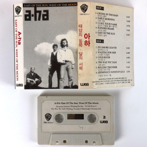 A-ha - East Of The Sun West Of The Moon Album Korean Cassette Tape Korea