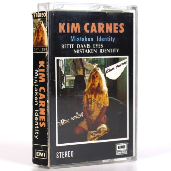 Kim Carnes - Mistaken Identity Album Korean Cassette Tape Korea