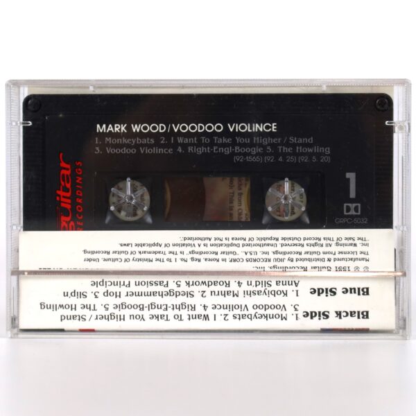 Mark Wood - Voodoo Violince Album Korean Cassette Tape Korea