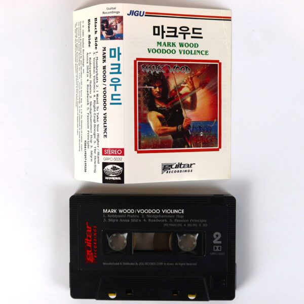 Mark Wood - Voodoo Violince Album Korean Cassette Tape Korea