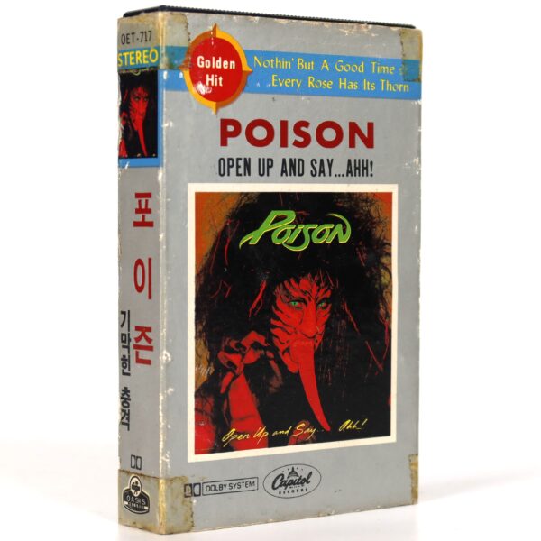 Poison - Open Up And Say ...Ahh! Album Korean Cassette Tape Korea [read]