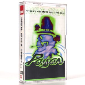 Poison's Greatest Hits 1986-1996 Album Korean Cassette Tape Korea