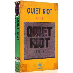 Quiet Riot - QR III Album Korean Cassette Tape Korea