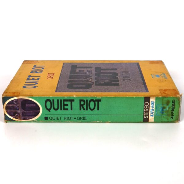 Quiet Riot - QR III Album Korean Cassette Tape Korea