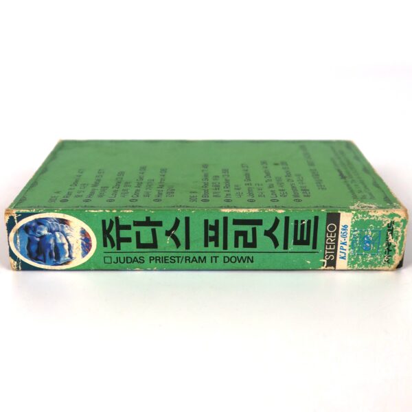 Judas Priest - Ram It Down Album Korean Cassette Tape Korea