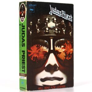Judas Priest - Hell Bent For Leather Album Korean Early Cassette Tape Korea