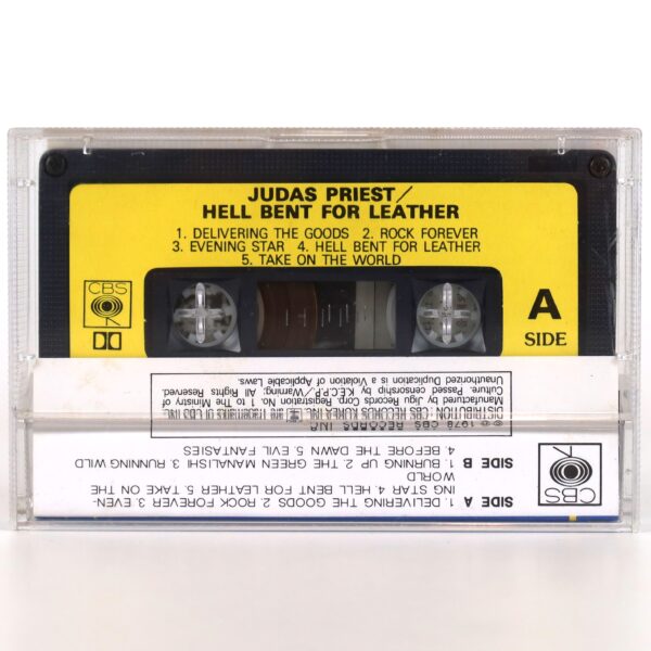 Judas Priest - Hell Bent For Leather Album Korean Reissue Cassette Tape Korea