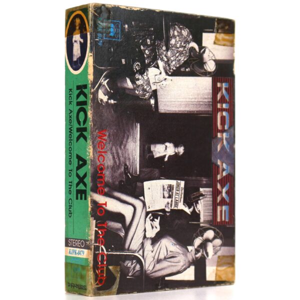 Kick Axe - Welcome To The Club Album Korean Cassette Tape Korea