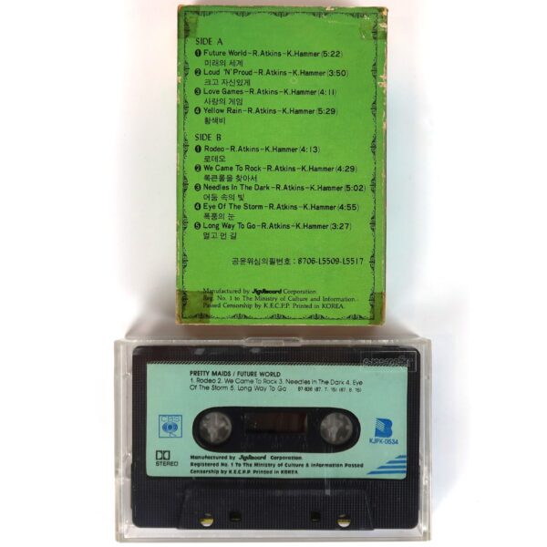 Pretty Maids - Future World Album Korean Cassette Tape Korea