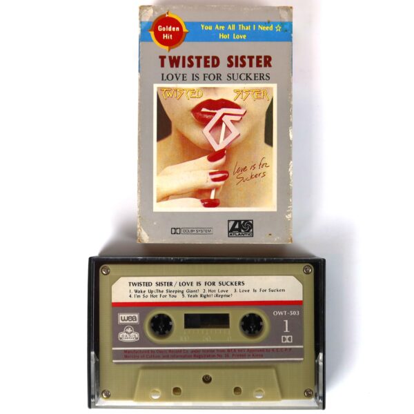 Twisted Sister - Love Is For Suckers Album Korean Cassette Tape Korea