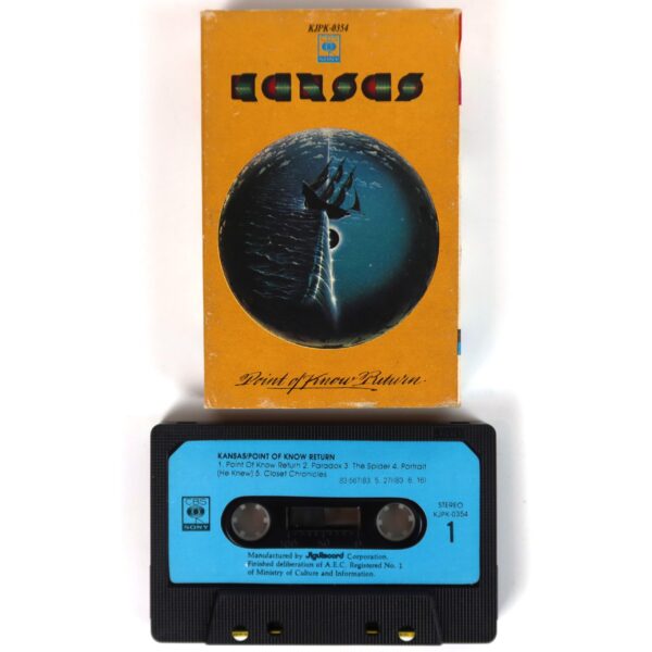 Kansas - Point Of Know Return Album Korean Early Cassette Tape Korea
