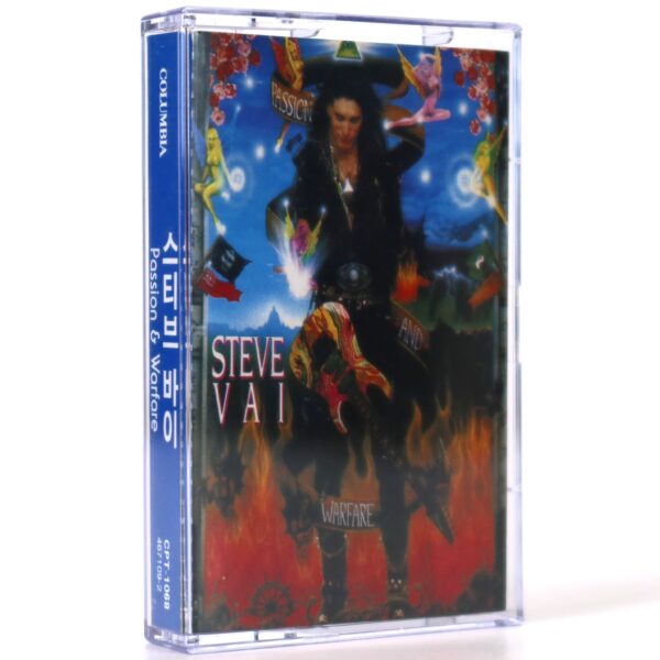 Steve Vai - Passion And Warfare Album Korean Cassette Tape Korea