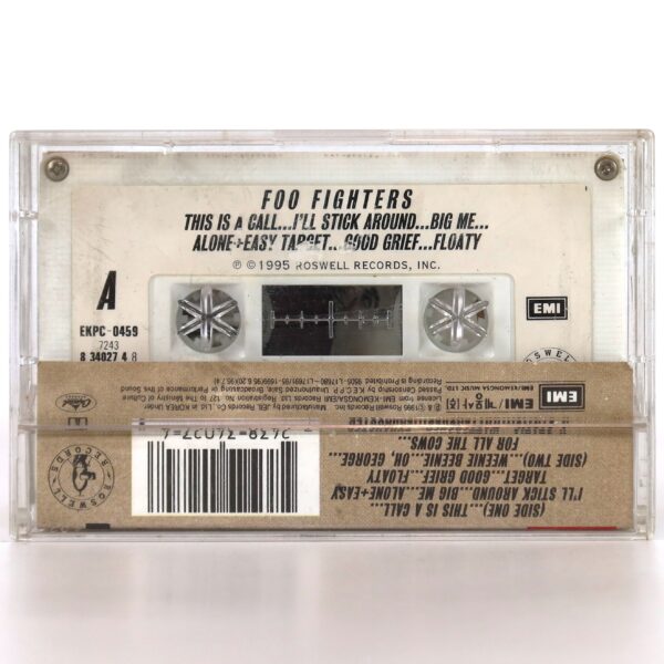 Foo Fighters - Foo Fighters Album Korean Cassette Tape Korea