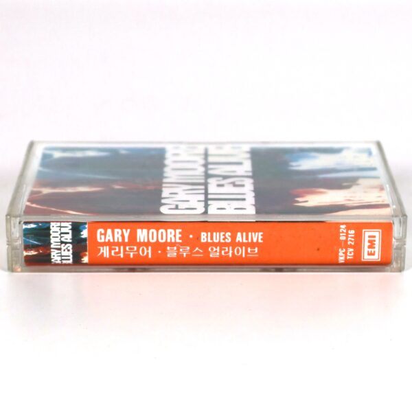 Gary Moore - Blues Alive Album Korean Cassette Tape Korea