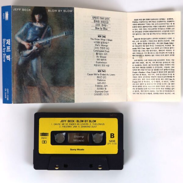 Jeff Beck - Blow By Blow Album Korean Cassette Tape Korea