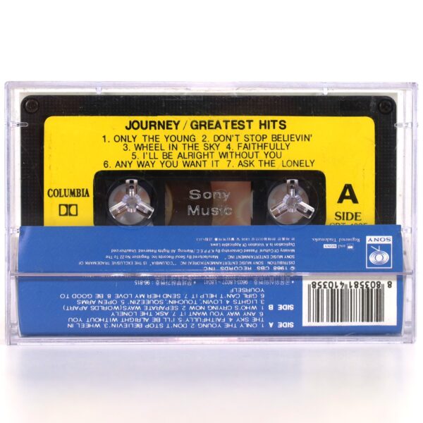 IMG_1749 Journey - Greatest Hits Album Korean Cassette Tape Korea