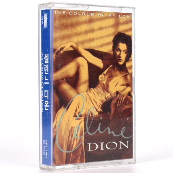 Celine Dion - The Colour Of My Love Album Korean Cassette Tape Korea