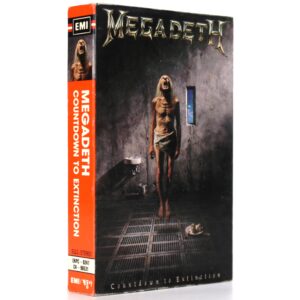 Megadeth - Countdown To Extinction Album Korean Cassette Tape Korea