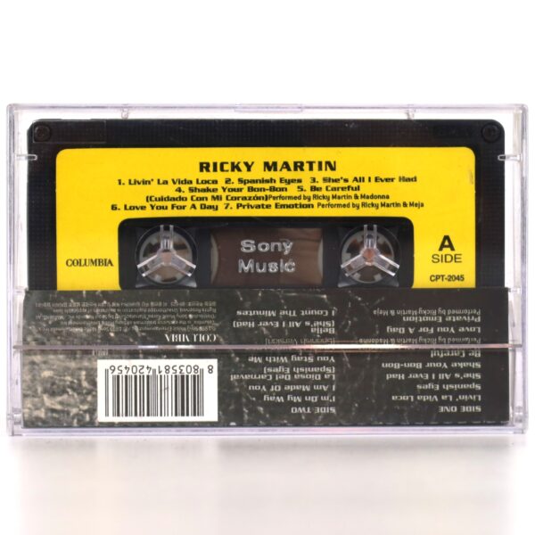 IMG_1812 Ricky Martin - Ricky Martin Album Korean Cassette Tape Korea