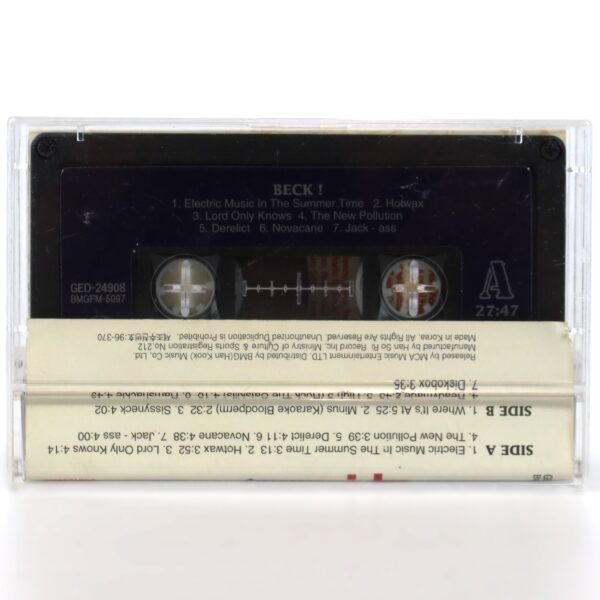 Beck - Odelay Album Korean Cassette Tape Korea