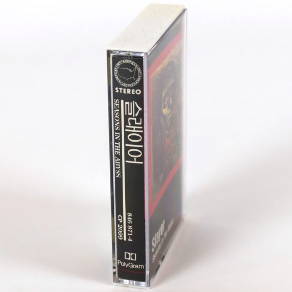 IMG_1831 Slayer - Seasons In The Abyss Album Korean Cassette Tape Korea