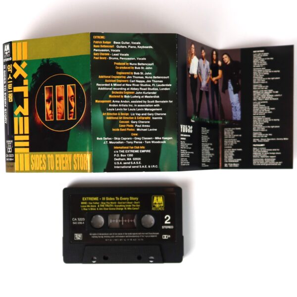 Extreme - III Sides To Every Story Album Korean Cassette Tape Korea