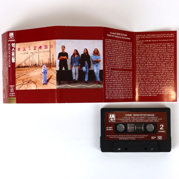 Extreme - Waiting For The Punchline Album Korean Cassette Tape Korea