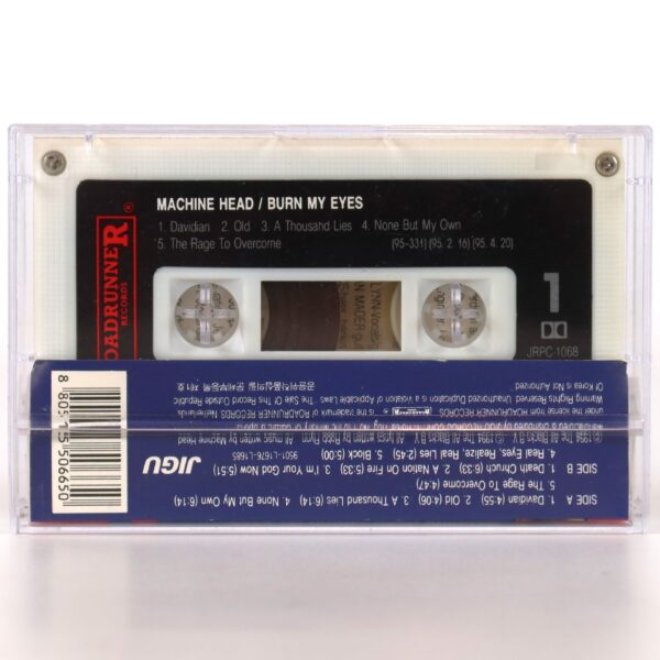 Machine Head - Burn My Eyes Album Korean Cassette Tape Korea
