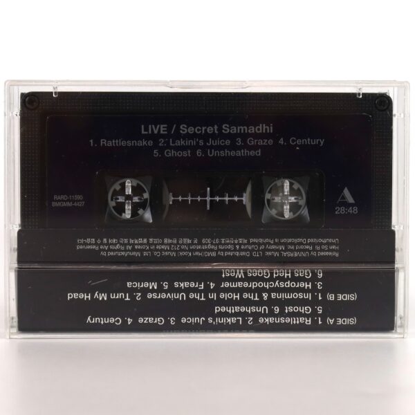Live - Secret Samadhi Album Korean Cassette Tape Korea