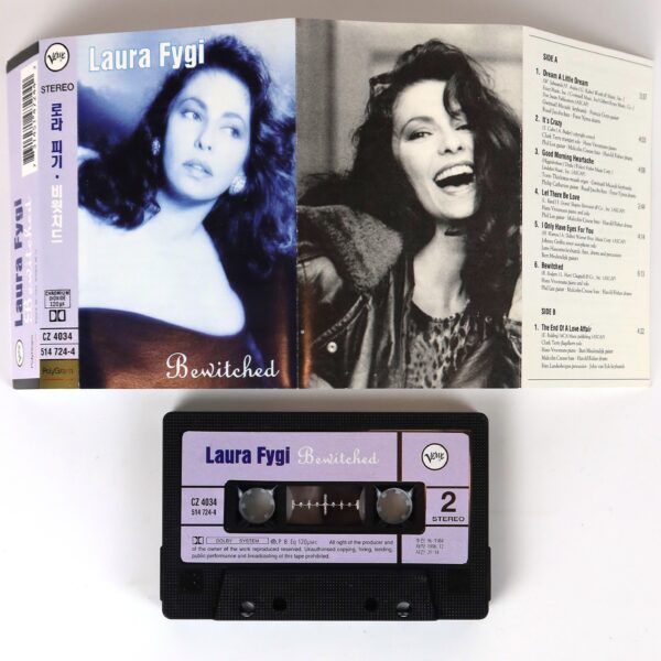 Laura Fygi - Bewitched Album Korean Cassette Tape Korea