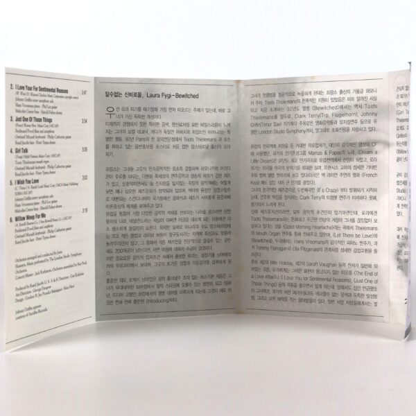 Laura Fygi - Bewitched Album Korean Cassette Tape Korea