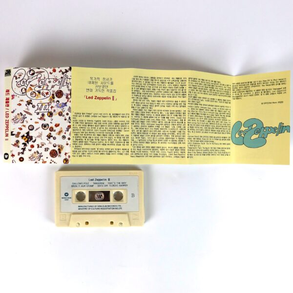 Led Zeppelin - III Album Korean Cassette Tape Korea
