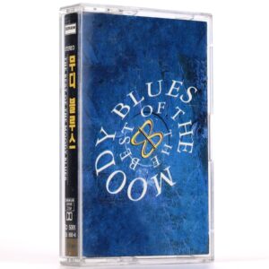 The Best Of The Moody Blues Album Korean Cassette Tape Korea