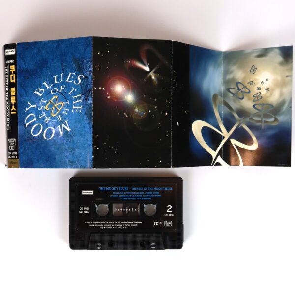 The Best Of The Moody Blues Album Korean Cassette Tape Korea