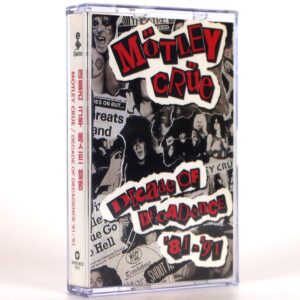 Mötley Crüe - Decade Of Decadence '81-'91 Album Korean Cassette Tape Korea 2nd